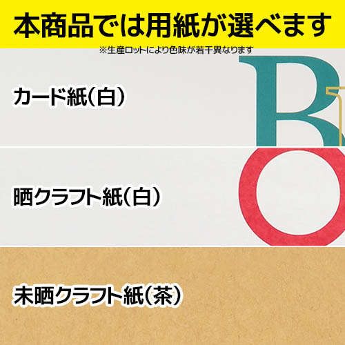 フルカラー紙袋 選べる用紙